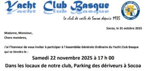 Convocation AG 22/11/25